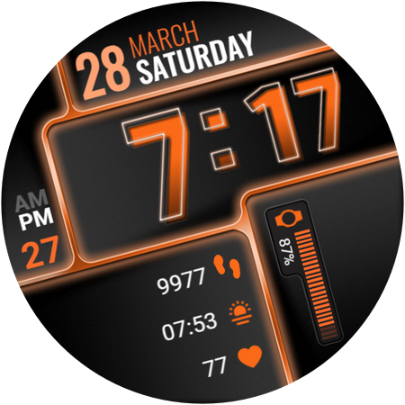 Roboxic Watch Face 2026 screenshot
