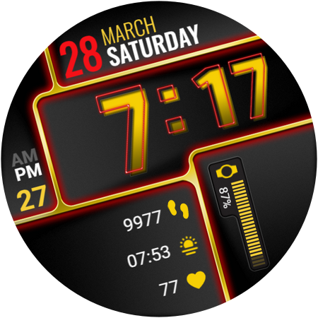 Roboxic Watch Face 2026 screenshot