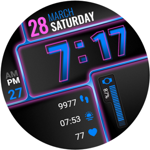 Roboxic Watch Face 2026 screenshot