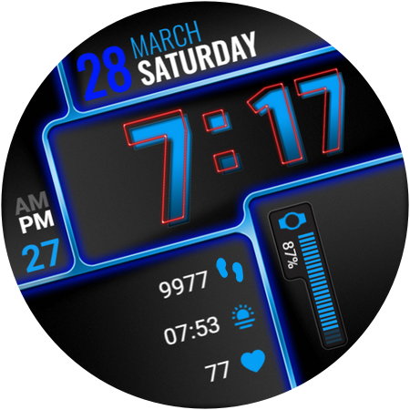 Roboxic Watch Face 2026 screenshot