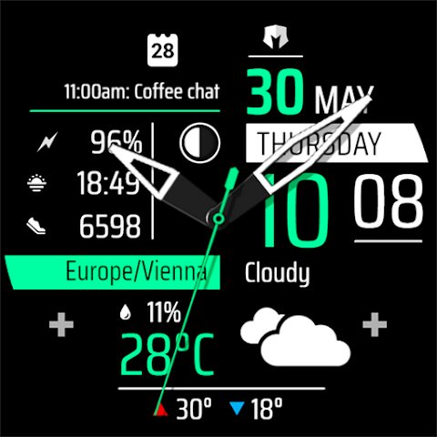 DM156 Informative Modern Face screenshot