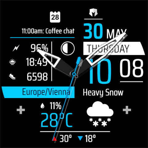 DM156 Informative Modern Face screenshot