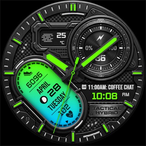 DM182 Tactical Hybrid Watch screenshot