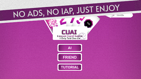 Cuai Casual Card Game screenshot