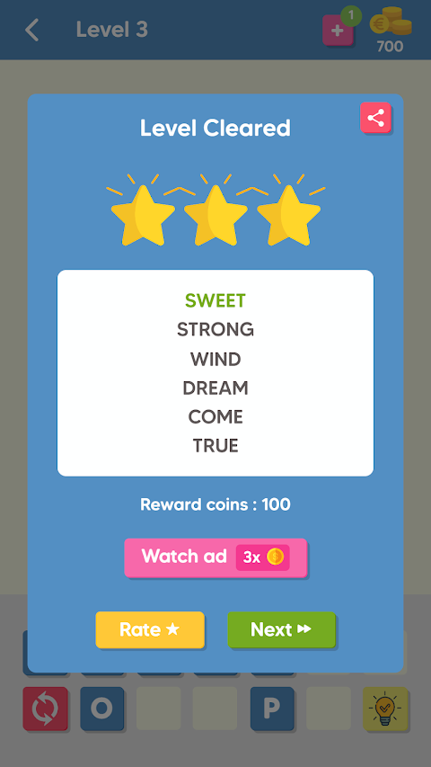 Mini Crossword – Word Fun! screenshot