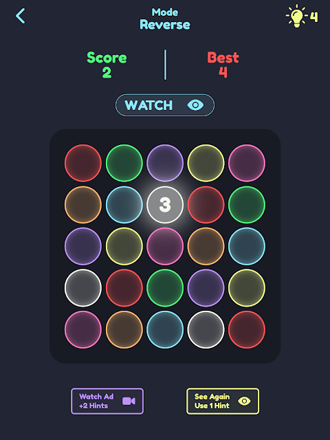 Bulbs – A game of lights screenshot