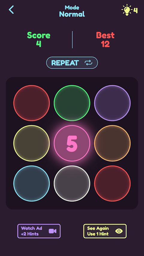Bulbs – A game of lights screenshot