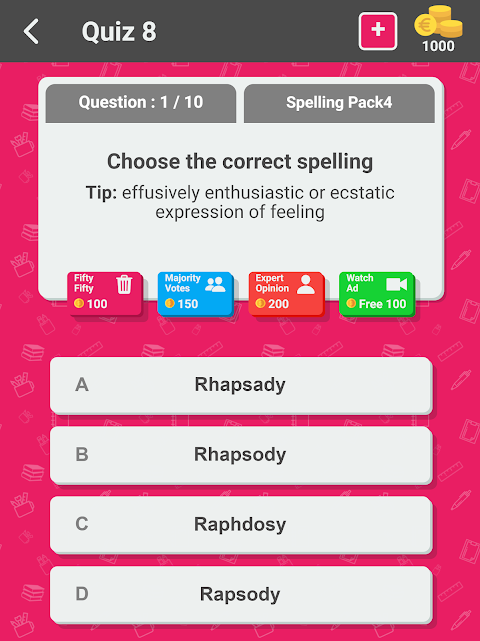 Spelling Master – Quiz Games screenshot