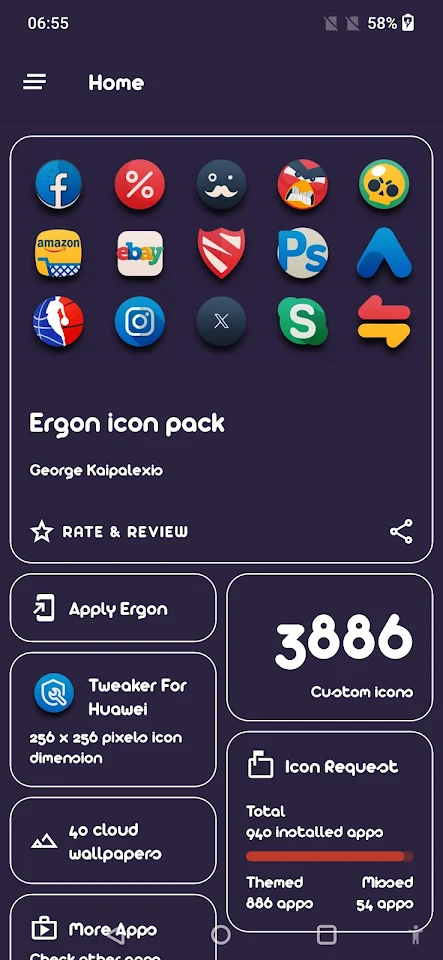 Ergon – Icon Pack screenshot