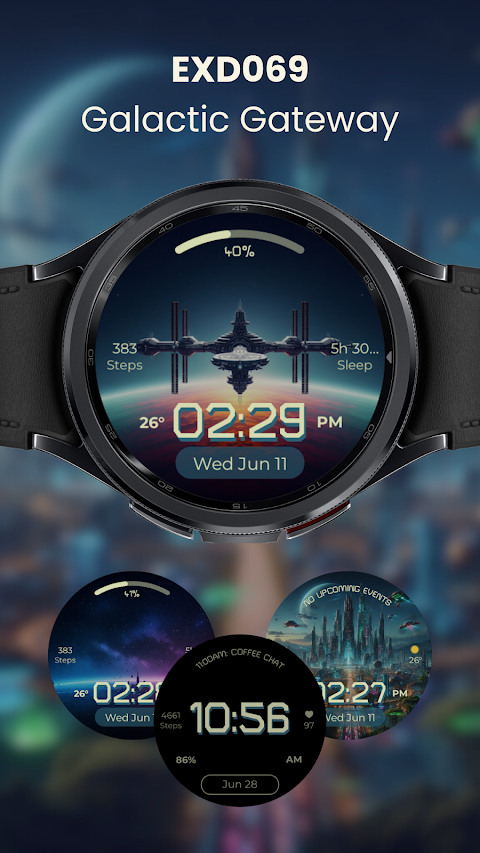 EXD069: Galaxy Space Face screenshot