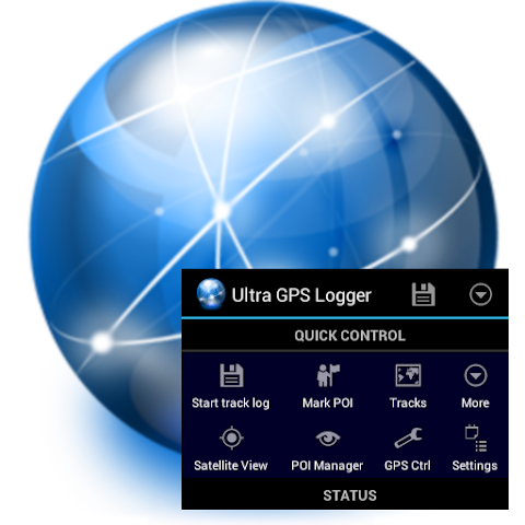 Ultra GPS Logger screenshot