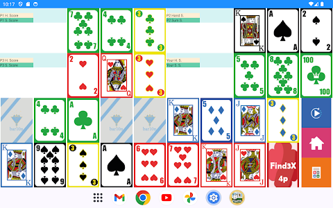 Brain Card Game – Find3x 4P screenshot
