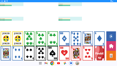 Brain Card Game – Find3x 4P screenshot