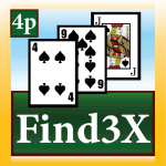 Brain Card Game – Find3x 4P