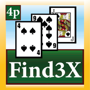 Brain Card Game – Find3x 4P