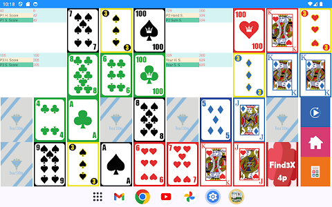 Brain Card Game – Find3x 4P screenshot