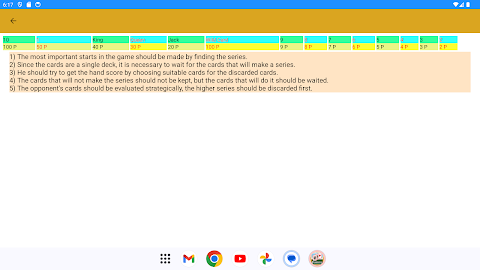 Bar10n – Rummy screenshot