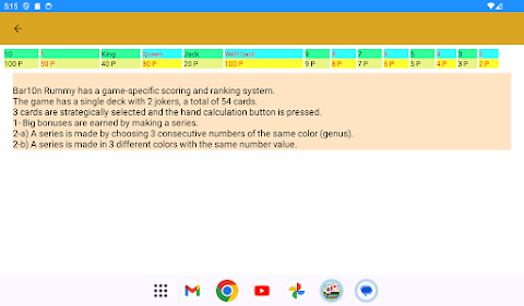 Bar10n – Rummy screenshot