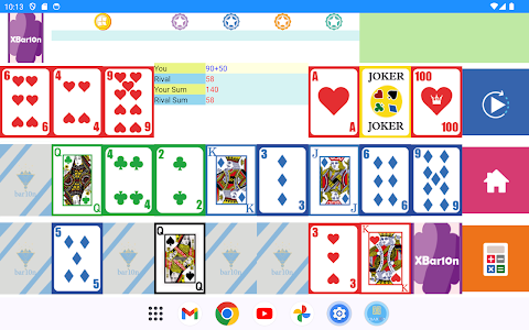 Brain Card Game – Xbar10n screenshot