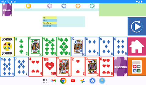 Brain Card Game – Xbar10n screenshot