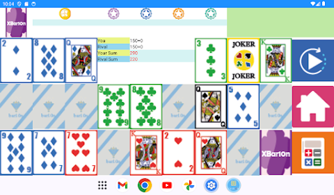 Brain Card Game – Xbar10n screenshot