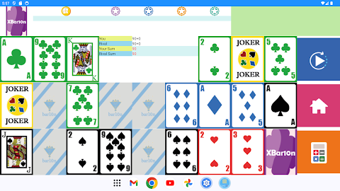 Brain Card Game – Xbar10n screenshot