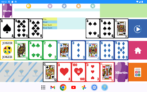 Brain Card Game – Xbar10n screenshot
