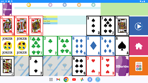 Brain Card Game – Xbar10n screenshot