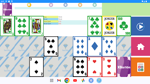 Brain Card Game – Xbar10n screenshot