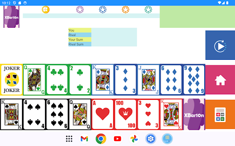 Brain Card Game – Xbar10n screenshot