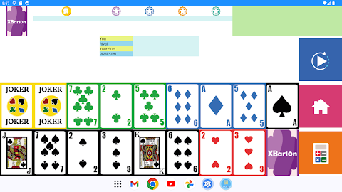 Brain Card Game – Xbar10n screenshot