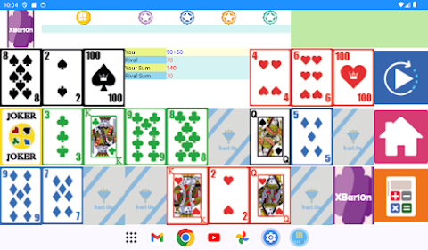 Brain Card Game – Xbar10n screenshot