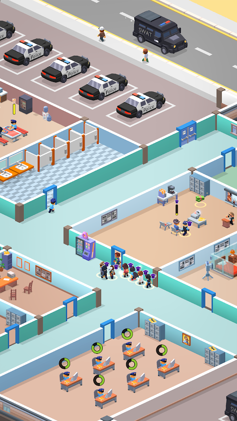 Police Department Tycoon Pro screenshot