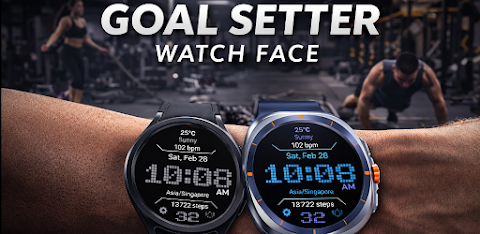 Goal Setter Watch Face screenshot