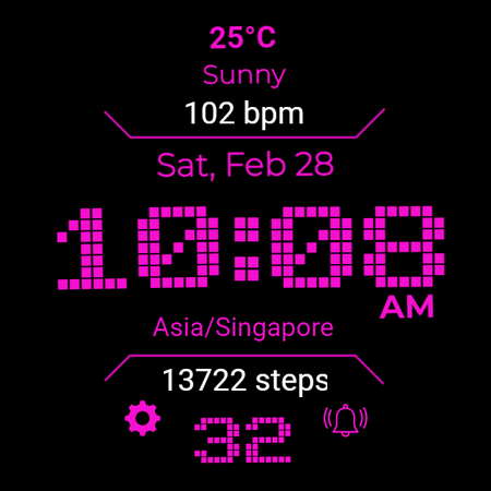 Goal Setter Watch Face screenshot
