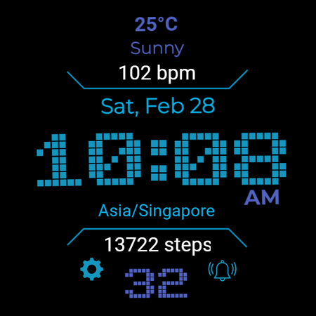 Goal Setter Watch Face screenshot