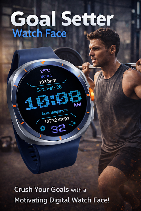 Goal Setter Watch Face screenshot