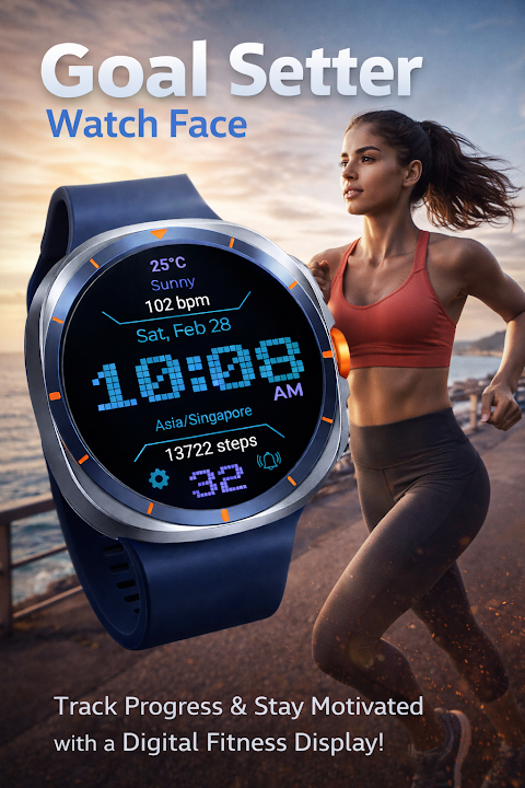 Goal Setter Watch Face screenshot