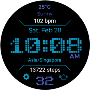 Goal Setter Watch Face