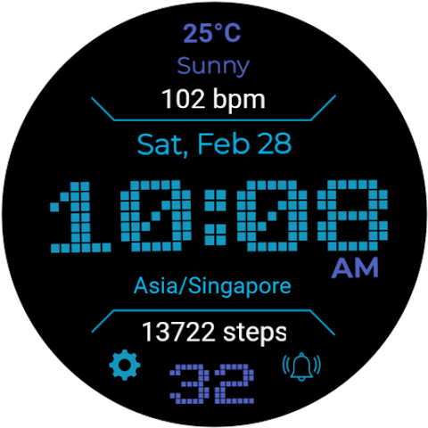 Goal Setter Watch Face screenshot