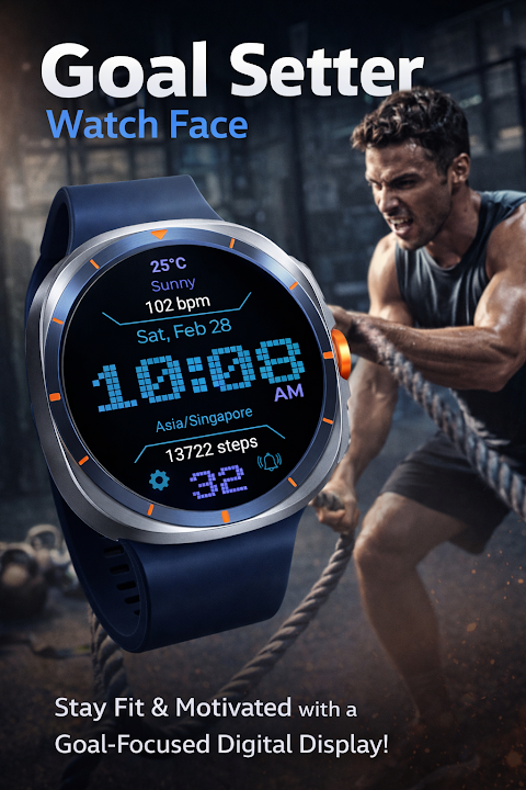 Goal Setter Watch Face screenshot