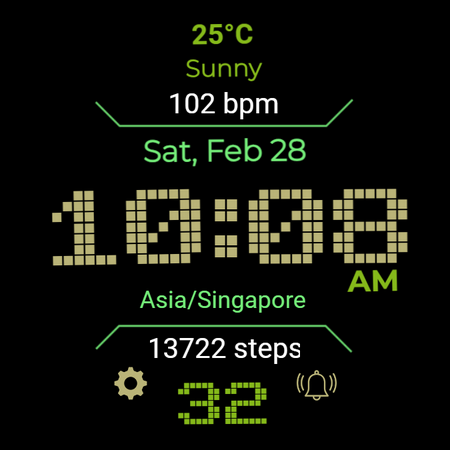 Goal Setter Watch Face screenshot