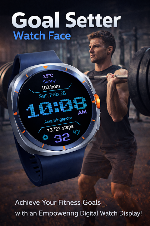 Goal Setter Watch Face screenshot