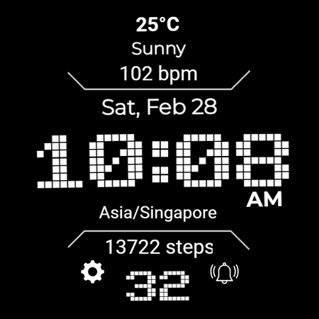 Goal Setter Watch Face screenshot