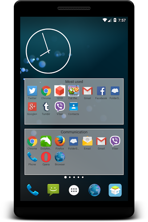 Glextor App Folder Organizer screenshot