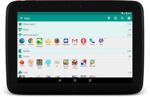 Glextor App Folder Organizer screenshot