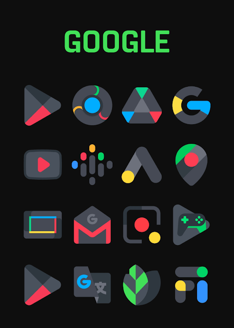 Asphalt – Dark Icon Pack screenshot