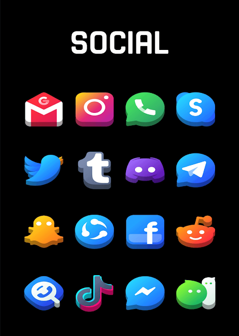 Pills 3D – Icon Pack screenshot