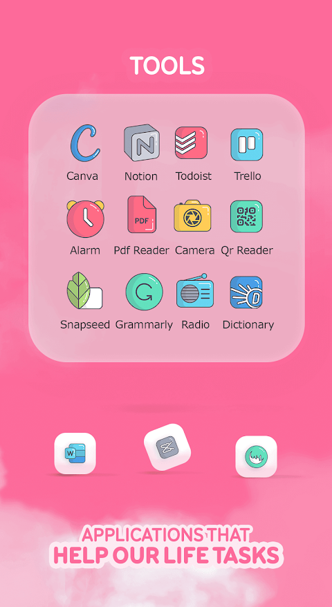 Olympia – Cartoon Icons Pack screenshot