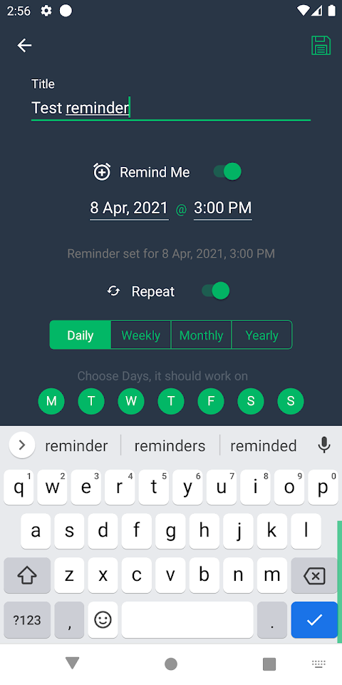 One Swipe Notes – Quick Notes screenshot